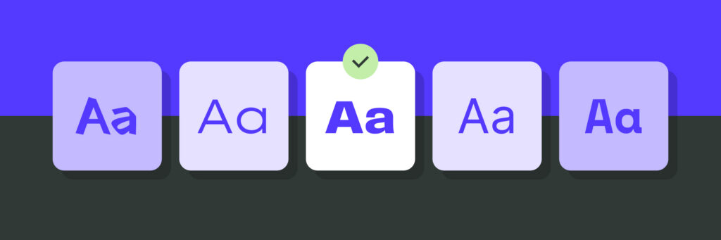 typography brand differentiator