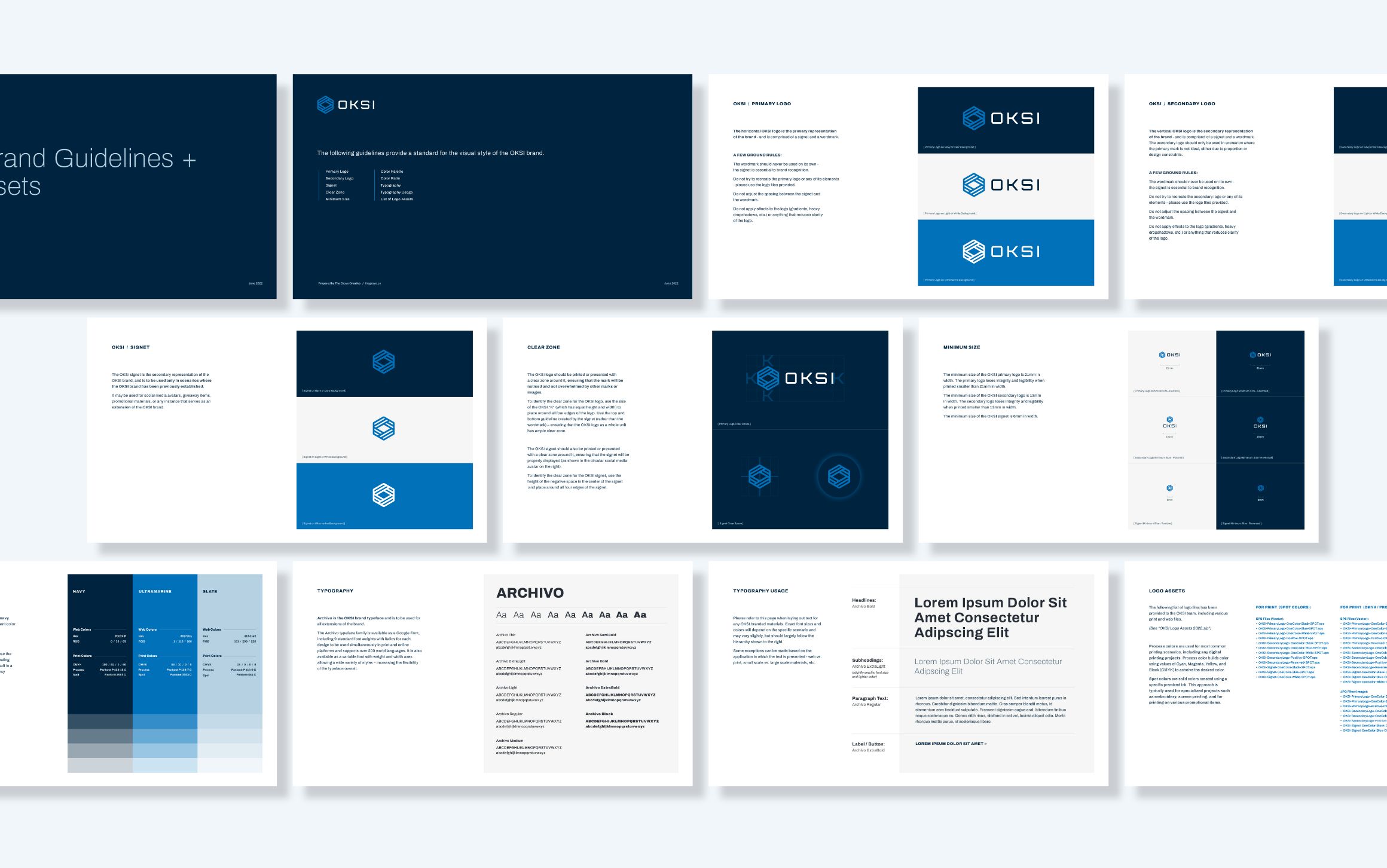 OKSI brand guidelines