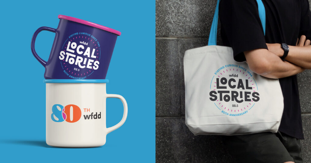 merch and promotional logo
